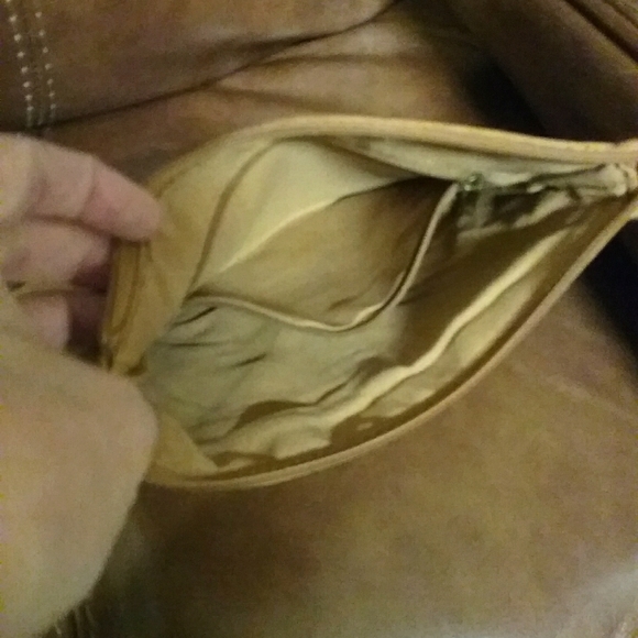 Maurice's Leather Patchwork wristlet - Picture 3 of 5